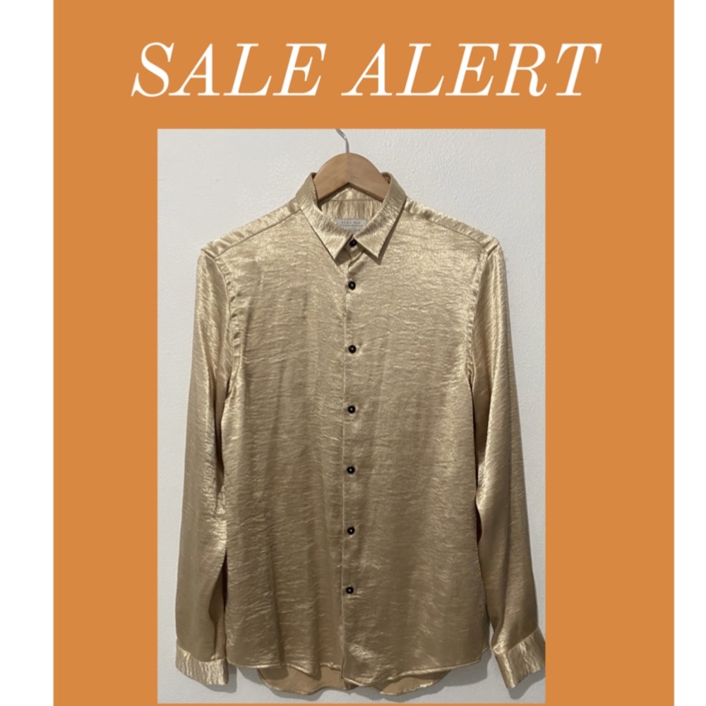 Zara Color Button Shirt
